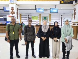 Deportasi WNA Kanada Melalui Bandara Soekarno-Hatta, Kakanwil Tato Juliadin Hidayawan Beri Apresiasi Jajaran Imigrasi Banda Aceh
