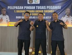Bapas Kelas I Banda Aceh Resmi Lepas Dua Pegawai Terbaiknya