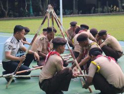Warga Binaan Lapas Cibinong Asah Disiplin dan Kekompakan Melalui Beragam Latihan Pramuka