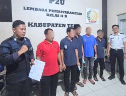 Lapas Kelas IIB Muara Tebo Laksanakan Pembebasan Bersyarat dan Cuti Bersyarat Bagi Lima Warga Binaan