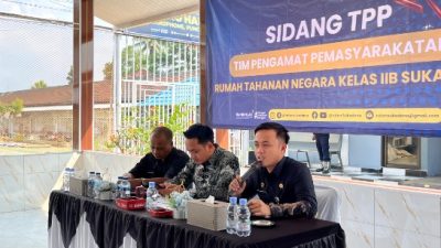 98 Warga Binaan Ikuti Sidang TPP, Rutan Sukadana Pastikan Pemenuhan Hak Berjalan Objektif