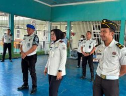 Sapa Ratusan Warga Binaan, Kalapas Kelas I Bandar Lampung Berikan Sosialisasi Pelayanan Prima dan Arahan Tegas