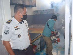 Lapas Muara Tebo Gandeng Dinas Kesehatan Lakukan Fogging Menyeluruh Guna Antisipasi DBD dan Penyakit Menular