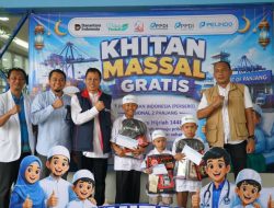 Berikan Manfaat Kepada Masyarakat, Pelindo Regional 2 Panjang Gelar Khitan Massal Gratis