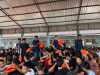 Bagikan Baju Dis Bagi Warga Binaan, Rutan Sukadana Tumbuhkan Semangat Pembinaan