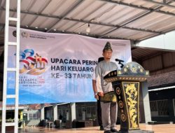 Membangun Indonesia Emas dari Rumah, Kepala Rutan Sukadana Pimpin Upacara Harganas Ke-33