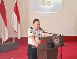 Kepala Lapas Ampana Pimpin Acara Pelepasan dan  Penghormatan Kepada Pegawai Purna Bakti