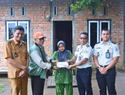 Lapas Muara Tebo Bersama Baznas Tinjau Lokasi Program Bedah Rumah Bagi Masyarakat Kurang Mampu