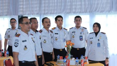 Kalapas Mukhlisin Fardi Hadiri Sertijab Kepala Lapas Kelas IIB Muara Bungo