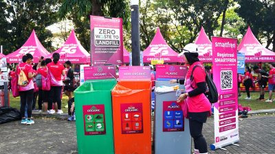 SMARTFREN Run 2026 Buktikan Event Lari Besar Dapat Berjalan Tanpa Mengirim Sampah ke TPA