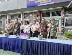 Komitmen Bersih dari Barang Terlarang, Lapas Kelas I Bandar Lampung Gelar Pemusnahan Barang Ilegal