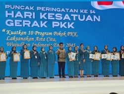 TP PKK Lampung Selatan Raih Penghargaan Nasional Imunisasi Zero Dose, 4.626 Anak Tuntaskan Imunisasi Kejar
