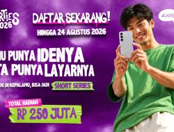 AXIS SHORTIES 2026 Buka Peluang Kreator Muda Produksi Serial Micro-Drama Menggandeng Praktisi Perfilman Nasional