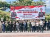 Perkuat Kaloborasi Antar APH, Lapas Ampana Hadiri Upacara dan Syukuran Hari Bhayangkara ke-80