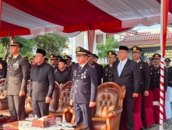 Kepala Lapas Kelas IIA Banyuasin Ikuti Upacara HUT Bhayangkara ke-80 Dalam Perkuat Sinergi dengan Polri