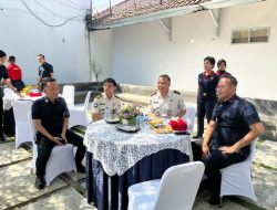 Tinjau Taruna Magang dan Program Pembinaan, Karutan Tri Wahyu Santosa Berserta Ka KPR Rutan Kelas I Bandar Lampung Terima Kunjungan Direktur Poltekimipas