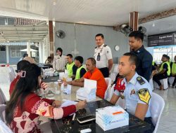 Pastikan Kesehatan Warga Binaan, Rutan Sukadana Cek Kesehatan Gratis dan Skrining HIV
