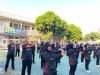 Tingkatkan Kebugaran dan Kekompakan, Kepala Lapas Bandar Lampung Pimpin Rutinitas Jalan Sehat dan Senam Bersama