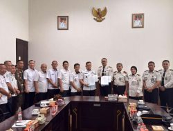 Kanwil Ditjenpas Lampung Perkuat Sinergi Pemasyarakatan, Kakanwil Saksikan Penandatanganan PKS Bapas Kotabumi dengan Pemerintah Tulang Bawang