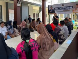 Kepala Lapas Kelas I Makassar Salurkan Bantuan Sosial kepada Masyarakat