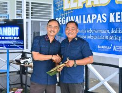 Kalapas Mukhlisin Fardi Pimpin Pisah Sambut Pejabat Struktural Dalam Perkuat Kebersamaan dan Regenerasi