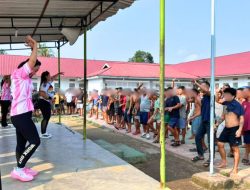 Lapas Muara Tebo Gelar Senam Pagi Bagi Warga Binaan Jaga Kebugaran dan Kesehatan