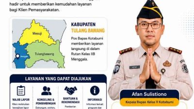 Pos Bapas Menggala Wujudkan Layanan Pemasyarakatan yang Lebih Dekat Bagi Masyarakat
