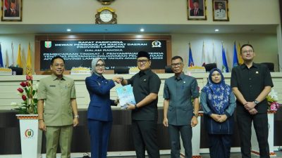 Pemprov Lampung Perkuat Transparasi dan Akuntabilitas  Lewat Raperda Pertanggungjawaban APBD 2025