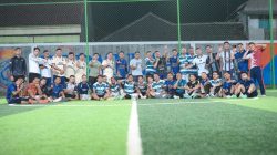 Jaga Kebugaran dan Bangun Kebersamaan, Rutan Sukadana Gelar Olahraga Bersama Minisoccer dengan Lapas Gunung Sugih dan Lapas Kotabumi