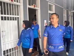 Perkuat Keamanan Pasca Pembinaan Jasmani, Kalapas Kelas I Bandar Lampung Didampingi Ka KPLP Pimpin Deteksi Dini di Blok Hunian