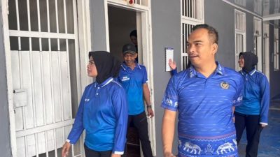 Perkuat Keamanan Pasca Pembinaan Jasmani, Kalapas Kelas I Bandar Lampung Didampingi Ka KPLP Pimpin Deteksi Dini di Blok Hunian