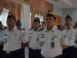 Dukung Pelaksanaan Tugas dan Fungsi di bidang Pemasyarakatan, Kalapas Gumilar Budirahayu Beserta Jajaran Lapas Makassar Ikuti Apel Bersama