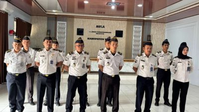 Lapas Muara Tebo Ikuti Apel Bersama Kementerian Koordinator Bidang Hukum, HAM, Imigrasi dan Pemasyarakatan