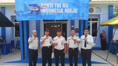 Peringati Bakti TNI Angkatan Udara 2026, Rutan Menggala Turut Berpartisipasi Dalam Kegiatan Donor Darah
