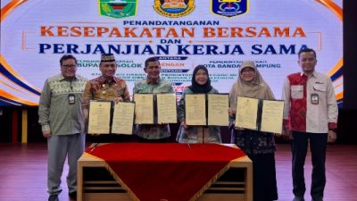 Pemkot Bandar Lampung dan Metro Jalin Kerja Sama Antardaerah dengan Kabupaten Solok Dalam Perkuat Pasokan Pangan Strategis