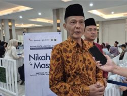 Kakanwil Kemenham Lampung Hadiri Nikah Massal Begawi Cinta 2026 Sebagai Wujud Pemenuhan Hak Asasi Warga Negara