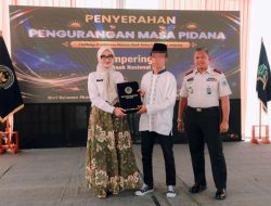 Wagub Lampung Serahkan Remisi Kepada 45 Anak Binaan LPKA Kelas II Bandar Lampung, Satu ABH Langsung Bebas