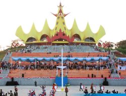 Dari Merah Putih ke Layar Digital, Kreativitas Kemerdekaan Bergema di Menara Siger