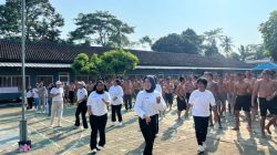 Melalui Senam Pagi, Rutan Sukadana Tegaskan Komitmen Bina Jasmani Rutin Bagi Jajaran dan Warga Binaan