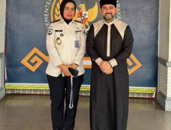 Penampilan Marawis Warga Binaan Sambut Kehadiran Habib Ahmad Al Habsyi, Lapas Kelas I Bandar Lampung Gelar Tausiyah dan Wakaf Al-Quran