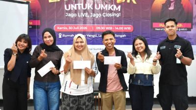Pertamina Patra Niaga Regional Sumbagsel Gelar Pelatihan Teknik Live Media Sosial untuk UMKM