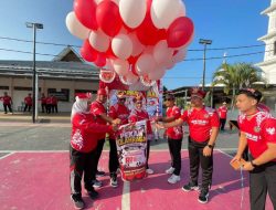 Lapas Kelas I Bandar Lampung Resmi Membuka Pekan Olahraga Warga Binaan dan Petugas