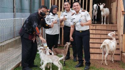 Kepala PUSJAR SKPP LAN Samarinda Apresiasi Inovasi Pengolahan Sampah Terpadu Lapas Cibinong