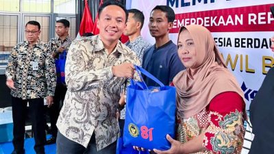 Kalapas Cibinong Bersama UPT Pemasyarakatan Bogor Raya Tebar Kepedulian untuk Masyarakat Lewat Bakti Sosial