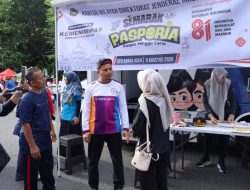 Bikin Paspor Sambil Olahraga Pagi, Inovasi Layanan Pasporia Imigrasi Banda Aceh Buat CFD Makin Ceria