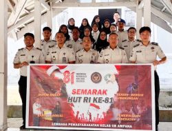 Jajaran Lapas Ampana Gelar Donor Darah Sebagai Wujud Kepedulian Sosial Dalam Peringati HUT ke-81  RI