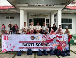 Rutan Kelas I Bandar Lampung Gelar Bakti Sosial dan Pemeriksaan Kesehatan Gratis Dalam Semarak HUT ke-81 RI