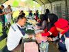 Lapas Muara Tebo Bersama Brigif TP 35/Siginjai Gelar Bakti Sosial Donor Darah