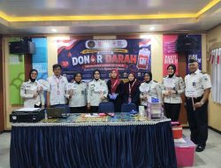 Semarakkan HUT Ke-81 RI, Lapas Bandar Lampung Gelar Aksi Donor Darah Bersama Seluruh UPT Pemasyarakatan