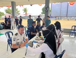 Lapas Banyuasin Hadirkan Layanan Kesehatan Gratis Bagi Warga Binaan dan Masyarakat